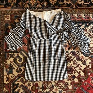 Gingham Cocktail Dress